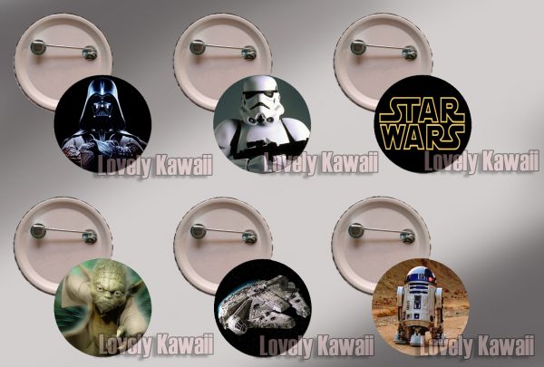 Bottom Stars Wars (com 6)